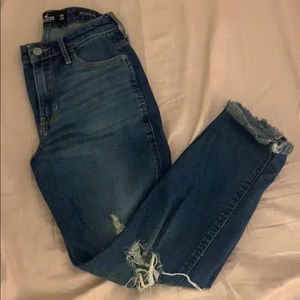 Hollister High rise mom jeans